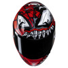 HJC RPHA 12 Maximized Venom Marvel Intgraalhelm, Rood-Zwart (Afbeelding 4 van 4)
