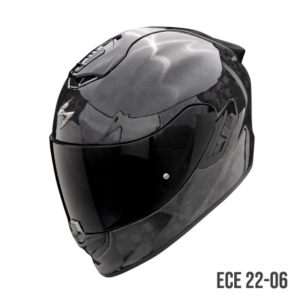 Scorpion EXO-1400 EVO 2 Carbon Onyx Integraalhelm, Zwart (1 van 1)