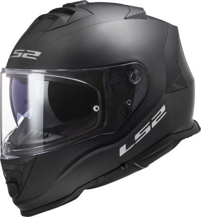 LS2 Storm II Solid Integraalhelm, Mat Zwart (1 van 1)