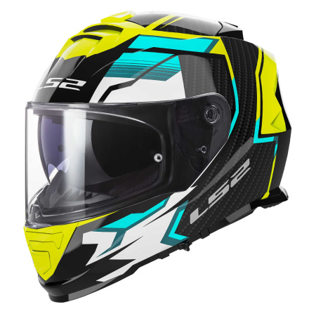 LS2 Storm II Integraalhelm, Zwart-Fluor (1 van 1)