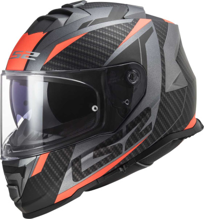 LS2 Storm II Integraalhelm, Oranje (1 van 1)