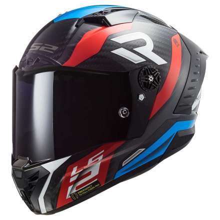 FF805 THUNDER C GP AERO Integraalhelm - Rood-Blauw