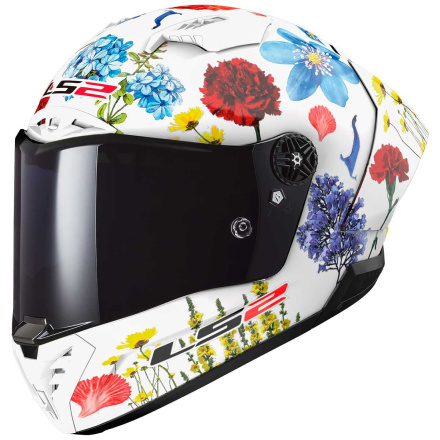 THUNDER C GP AERO FIRE integraalhelm - Wit