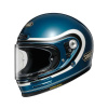 Glamster 06 Bivouac Integraalhelm - Blauw-Wit