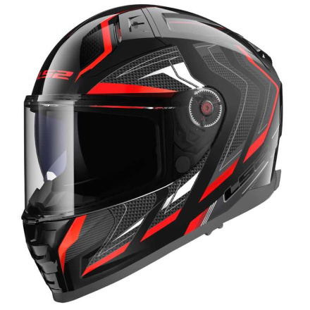 FF811 VECTOR II ALIZER integraalhelm - Zwart-Rood