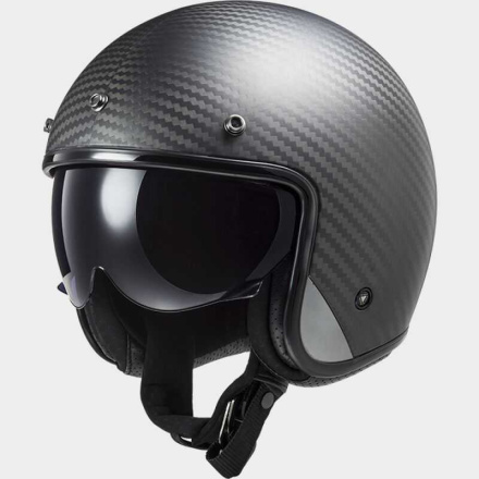 LS2 OF601 BOB II C SOLID jethelm, Carbon (1 van 1)