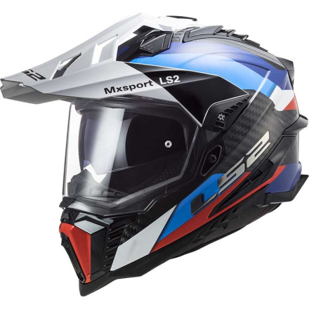 MX701 EXPLORER C ADVENTURE MX helm - Zwart-Blauw