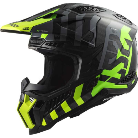 MX703 X-FORCE C FIRESKULL MX helm - Groen