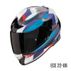 EXO-491 ABILIS Integraalhelm - Zwart-Blauw-Rood