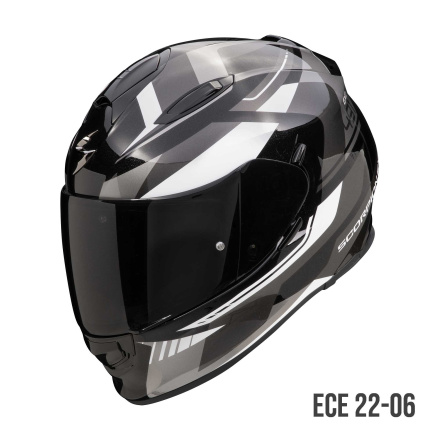 EXO-491 ABILIS Integraalhelm - Zwart-Zilver-Wit