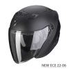 EXO-230 SOLID Jethelm - Mat Zwart