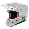Alpinestars S-M5 Solid Crosshelm, Wit (Afbeelding 1 van 3)