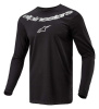 Fluid Graphite Jersey zwart/zilver
