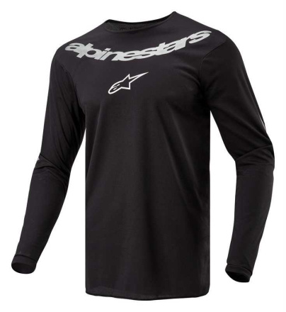 Fluid Graphite Jersey zwart/zilver - Zwart-Zilver