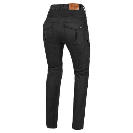 SECA Squadron Lady Motorjeans, Zwart (2 van 2)