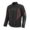 Rusty Stitches Pete Motorjas, Zwart Rood Antraciet (Afbeelding 1 van 2)