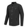 Rusty Stitches Dann Motorshirt, Zwart (Afbeelding 1 van 2)