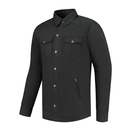 Dann Motorshirt - Zwart