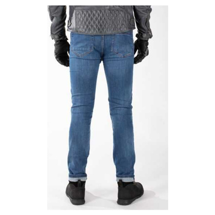 Rusty Stitches Logan Motorjeans, Blauw (4 van 4)