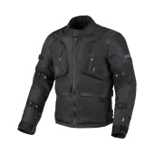 Higera textiele motorjas - Zwart