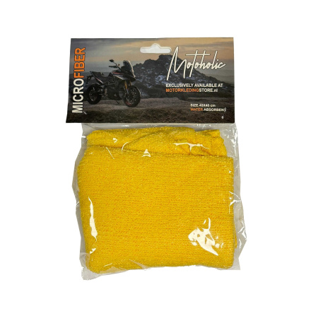 Motoholic Microvezeldoek, Geel (1 van 1)