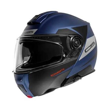 C5 Eclipse Systeemhelm - Blauw-Zwart