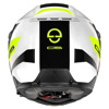 Schuberth C5 Eclipse Systeemhelm, Wit-Geel (Afbeelding 2 van 2)