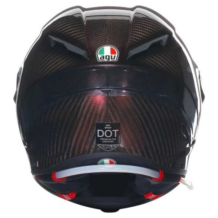 AGV Pista GP RR E2206 Carbon Red Integraalhelm, Zwart-Rood (3 van 3)