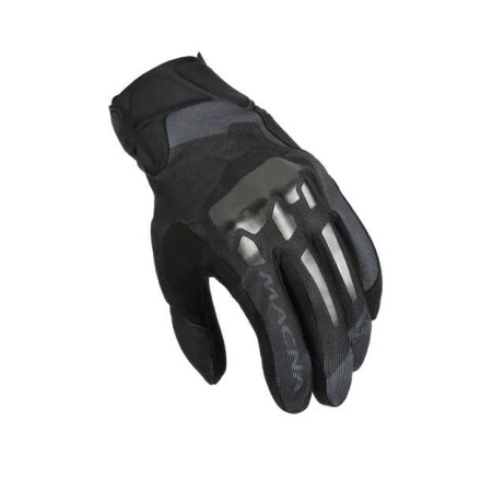 Mana Dames Motorhandschoenen - Zwart