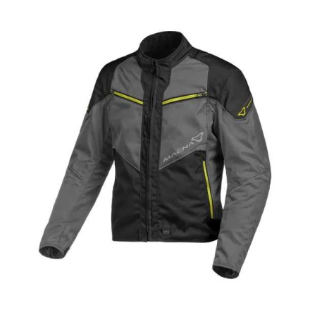 Macna Solute Motorjas, Zwart-Antraciet-Fluor (1 van 2)