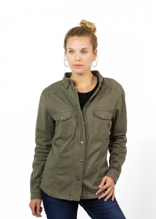 Motoshirt Women - Olijfgroen