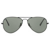 John Doe Aviator zonnebril, Mat Zwart (Afbeelding 2 van 2)