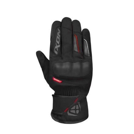 PRO RUSSEL 2 Motorhandschoenen - Zwart-Rood