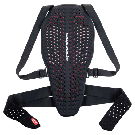 Alpinestars Nucleon Plasma Rug Protector, Rood-Zwart (2 van 2)