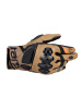 Belize V3 Drystar Motorhandschoenen - Zwart-Beige