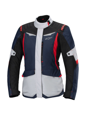 Stella ST-1 WP Motorjas - Zwart-Blauw-Rood