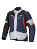 Alpinestars ST-1 WP Motorjas, Zwart-Blauw-Rood (Afbeelding 1 van 2)