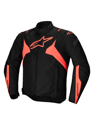 T-Jaws V4 WP Motorjas - Zwart-Rood