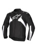 T-Jaws V4 WP Motorjas - Zwart-Wit