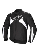 T-Jaws V4 WP Motorjas - Zwart-Wit