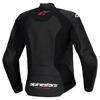 Alpinestars Stella Faster V3 Leren Motorjas, Zwart-Wit-Fluor (Afbeelding 2 van 2)