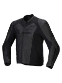 Faster V3 Airflow Leren Motorjas - Zwart