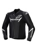 Faster V3 Airflow Leren Motorjas - Zwart-Wit