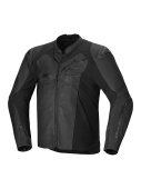 Faster V3 Leren Motorjas - Zwart
