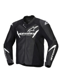 Faster V3 Leren Motorjas - Zwart-Wit