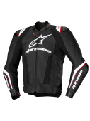 Missile V3 Ignition Leren Motorjas - Zwart-Wit