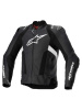 Missile V3 Airflow Leren Motorjas - Zwart-Wit