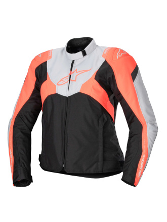 Stella T-Jaws V4 WP Motorjas - Zwart-Grijs-Fluor