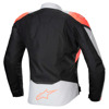 Alpinestars Stella T-Jaws V4 WP Motorjas, Zwart-Grijs-Fluor (Afbeelding 2 van 2)