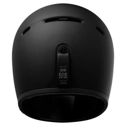 John Doe JD/One Frozen Black Integraalhelm, Zwart (4 van 4)